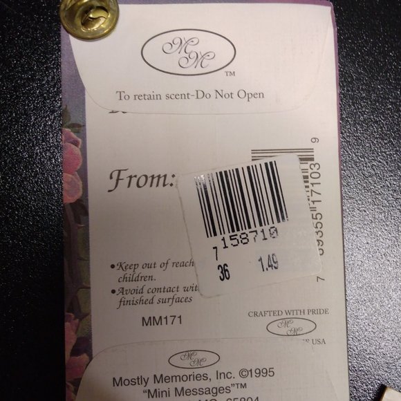 Two Mostly memories 1995 mini messages+ - Picture 12 of 14